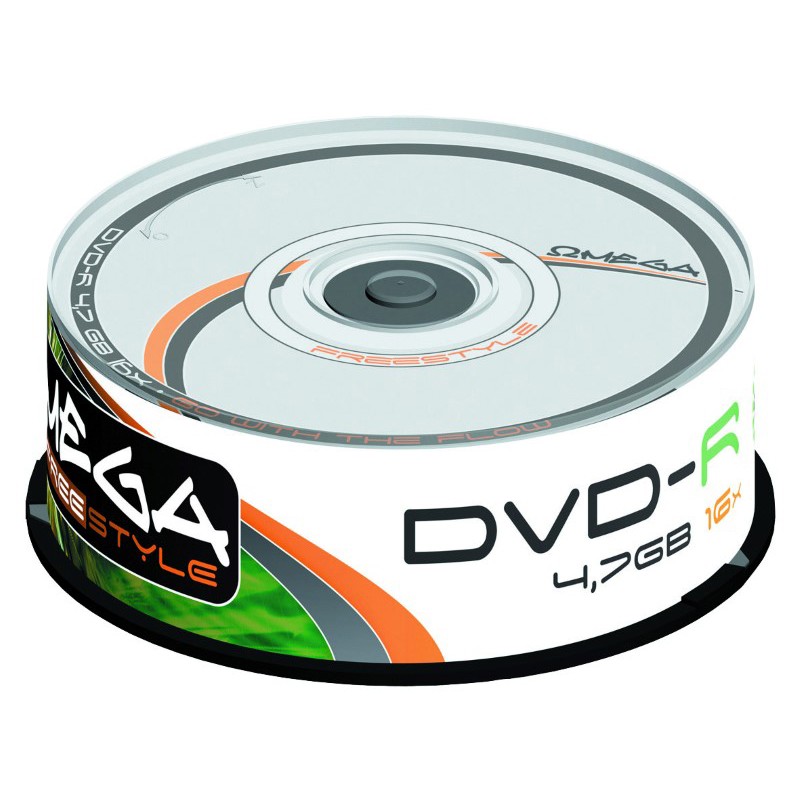 DVR 4.7 GB 16X 25/1 OMEGA FREESTLYE