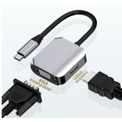 KABEL ASONIC USB-C TO HDMI/VGA
