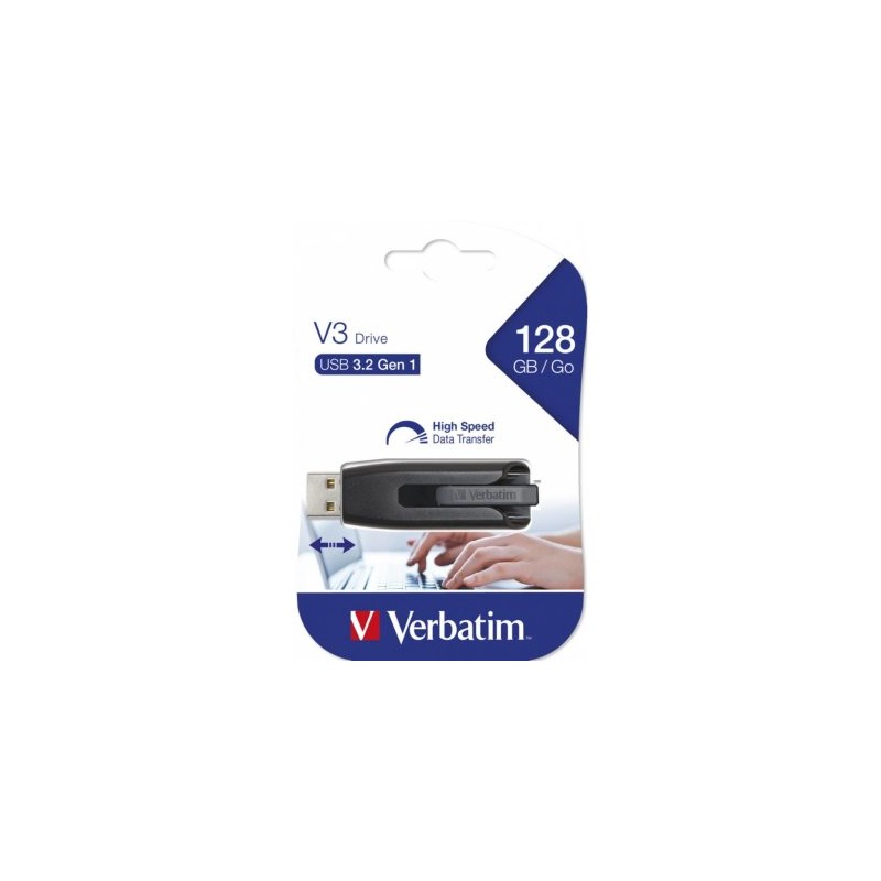 USB stick Verbatim 3.2 128GB Storengo V3 black