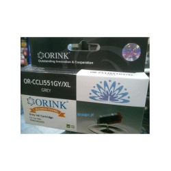 ORINK tinta za Canon CLI-551BK/XL, siva