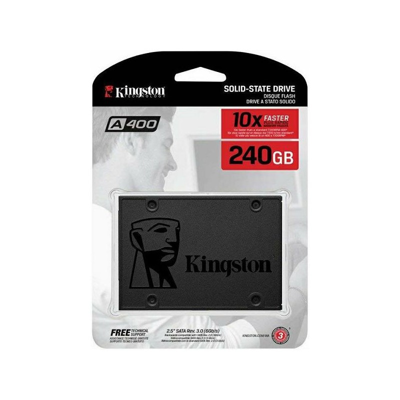 SSD 240GB KINGSTON A400 R500