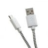 Kabel SBOX USB-MICRO USB 1M, bijeli